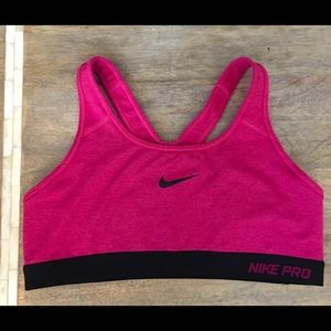 Nike Pro L Dri-Fit Pink Bra